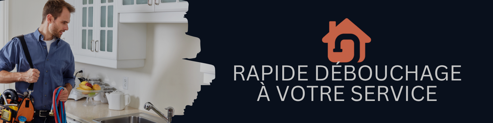 Technicien en débouchage Mons débloquant un drain avec outil spécialisé pour résoudre problème urgent plomberie local.